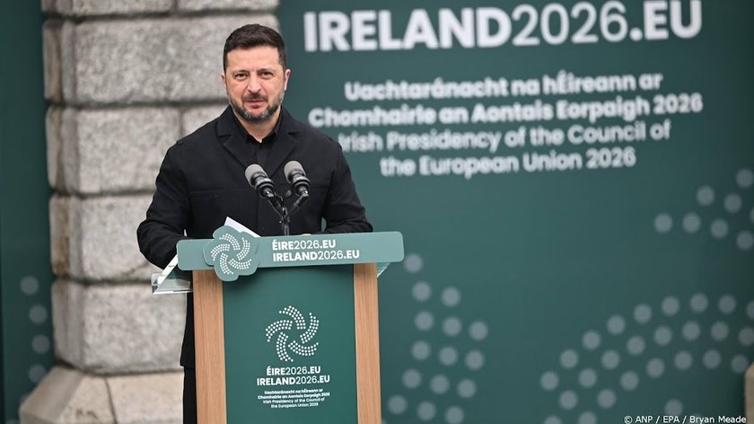 Zelensky verwacht vooruitgang EU-lidmaatschap onder Ierland