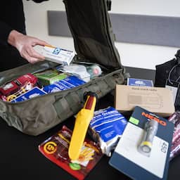 Minder dan de helft van de Nederlanders heeft een noodpakket in huis