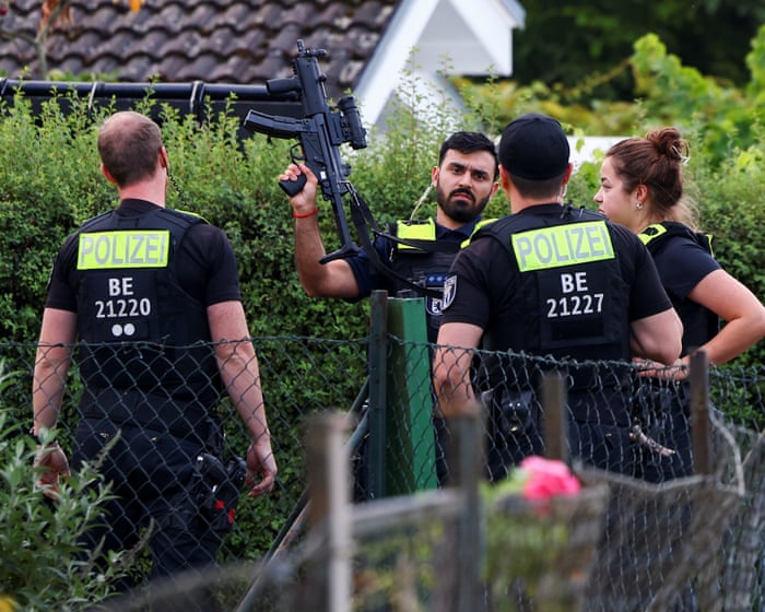 Police shoot dead Berlin Pride van and knife rampage suspect, officials say