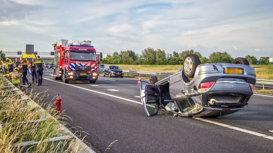 4 gewonden na zware crash op A28, automobilist aangehouden voor gevaarlijk rijgedrag