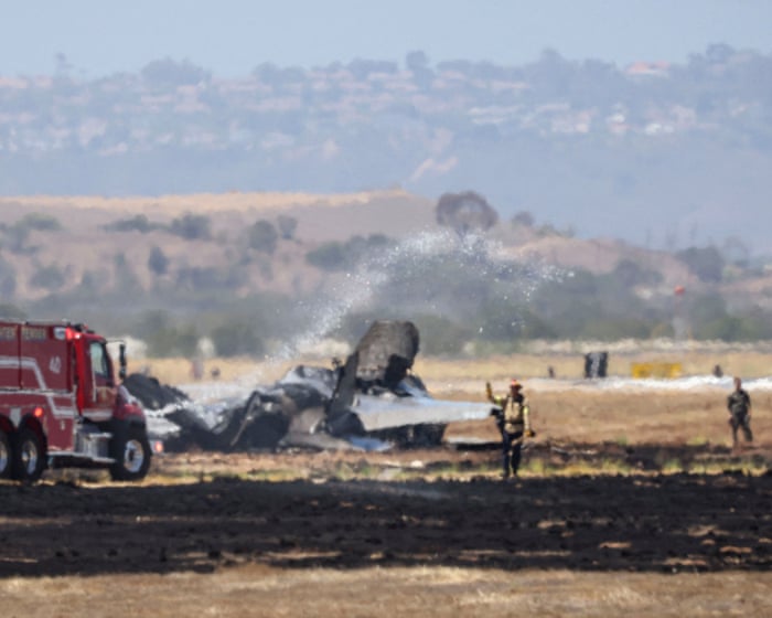 Pilot ejects from F-35B jet crash near San Diego marine base, officials say