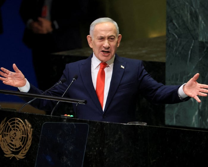 Netanyahu calls Israel’s war in Gaza ‘opposite of genocide’ in UN speech