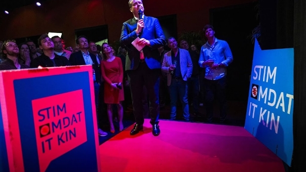 Verschuivingen exitpoll en voorlopige uitslag Noardeast-Fryslân