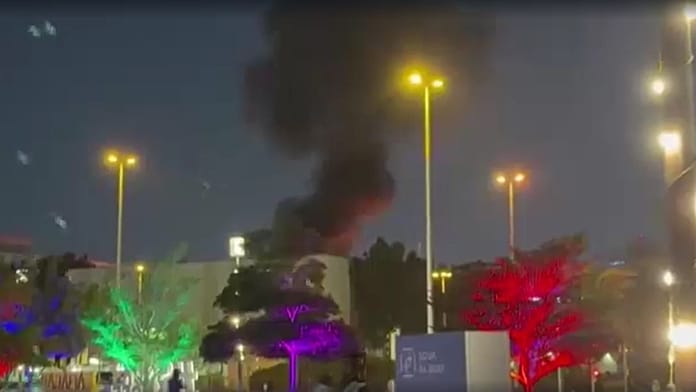 Video shows fire near US consulate in Dubai after drone attack