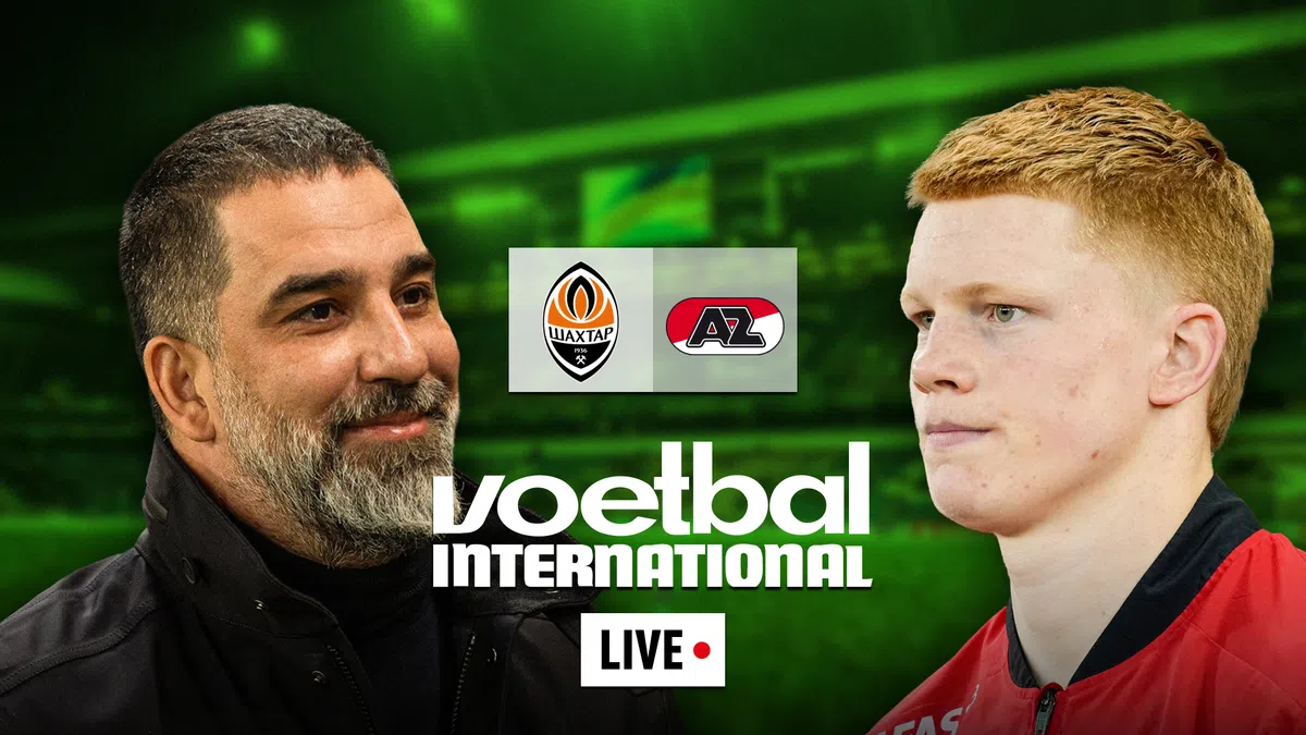 VI Live: AZ met Dijkstra begonnen aan tweede helft tegen Shakhtar