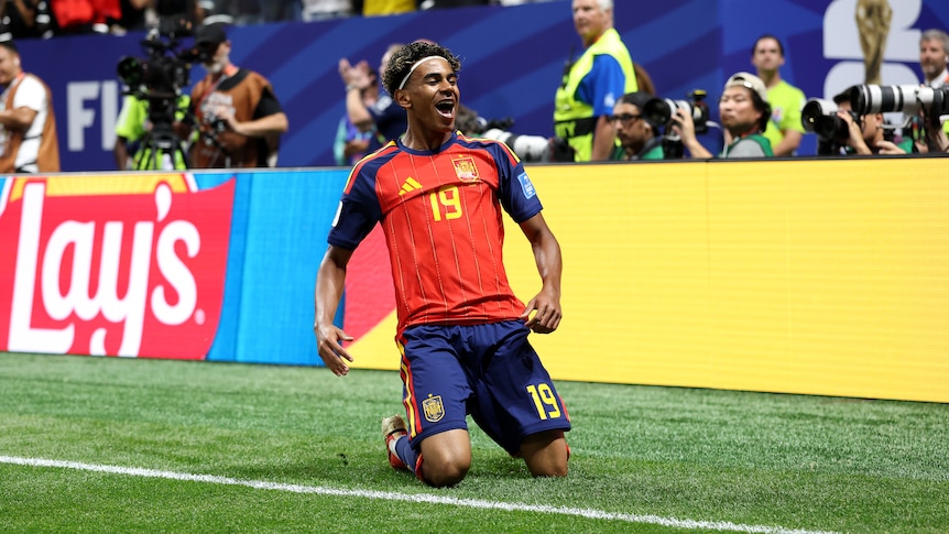Live: Spain running riot against Saudi Arabia as teen sensation wreaks havoc