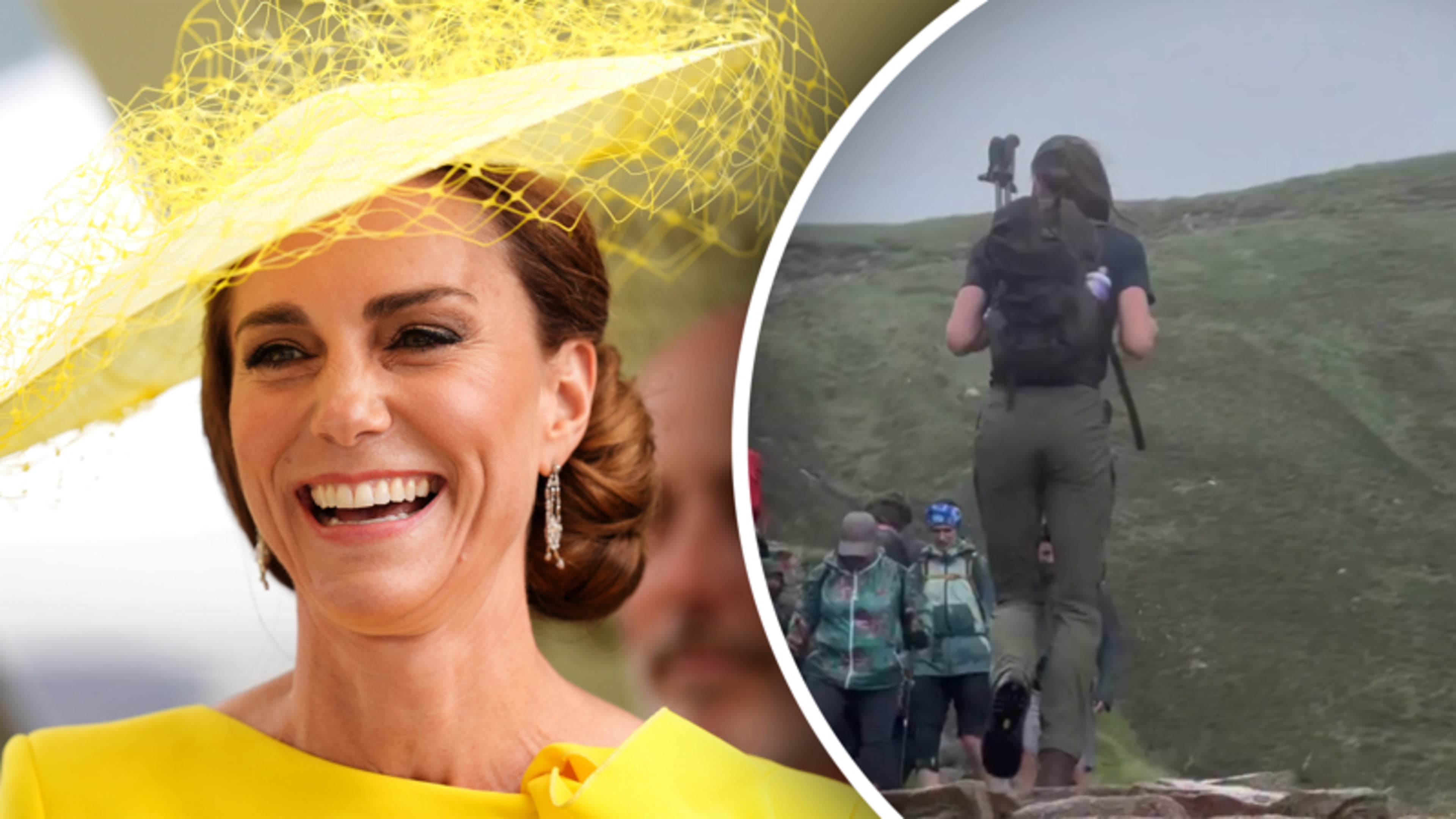 Prinses Kate trotseert hoogste toppen van Groot-Brittannië