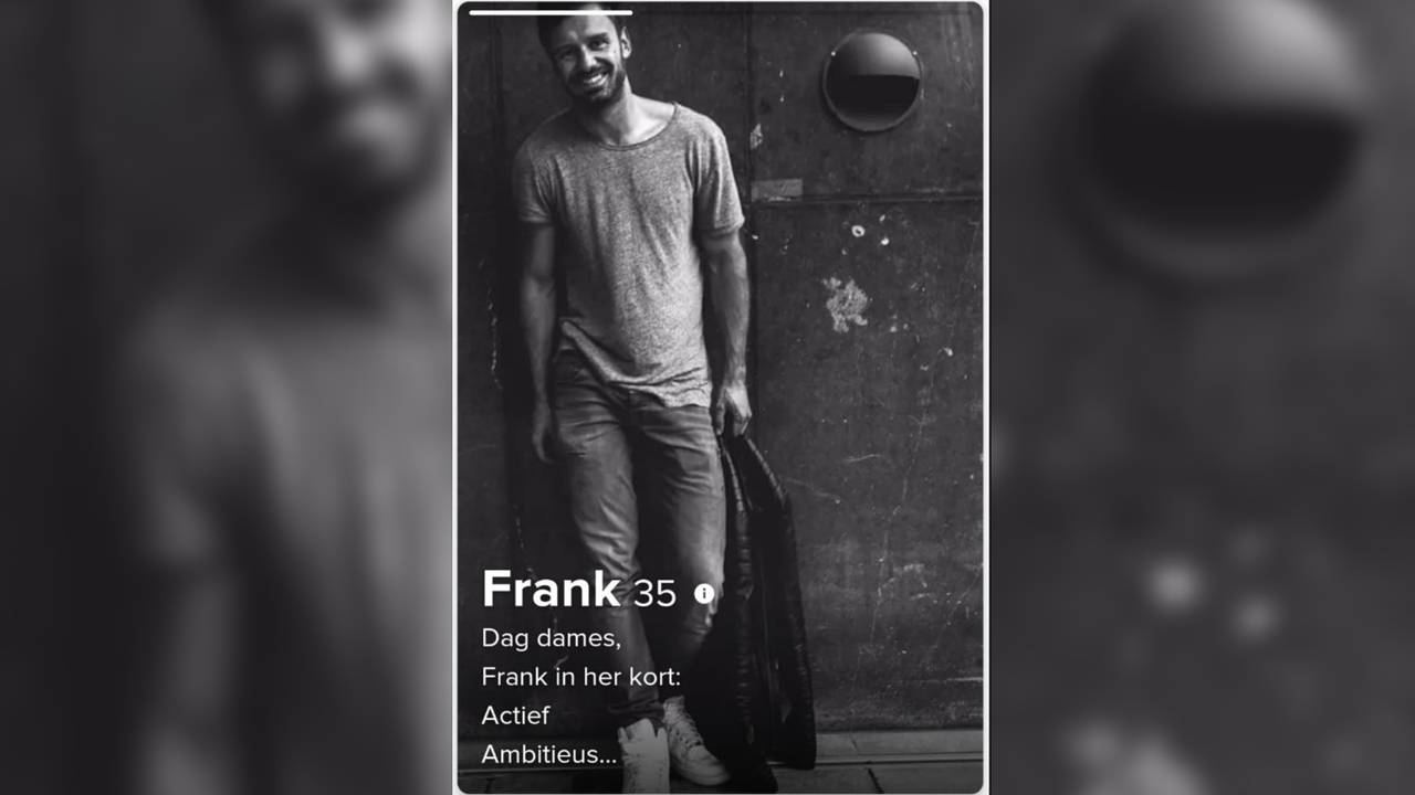 Roy ziet zijn eigen gezicht terug op Tinder: 'Jij bent toch verloofd?'