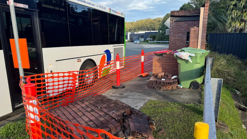 Man undergoes limb-saving surgery after bus hits shelter