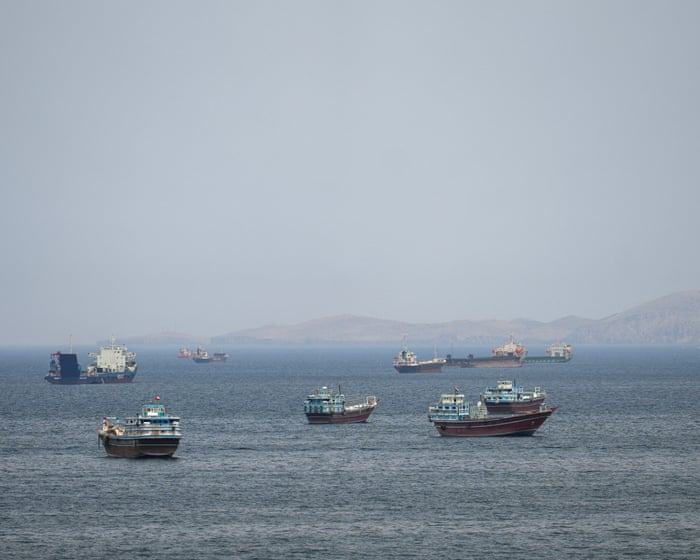 Middle East crisis live: Iran says it has seized two ships in strait of Hormuz after Trump extends ceasefire