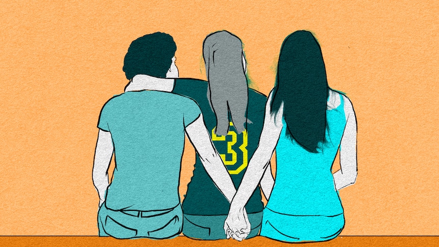 Love story: Coming out as a throuple
