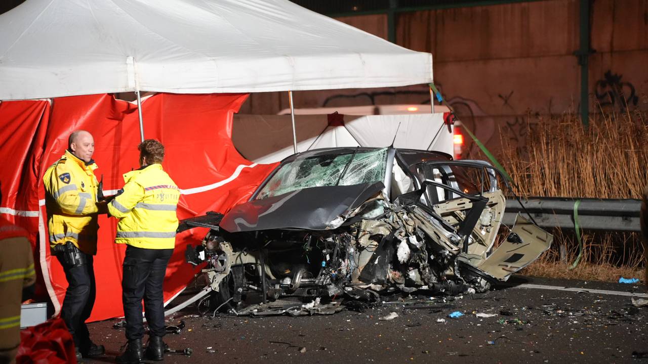Ook 24-jarige man overleden na ongeluk met spookrijder op de A59