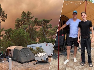 Jeroen vlucht niet van Franse camping om bosbranden, hij maakte er al een mee in Canada: 'Dat was pas angstig'