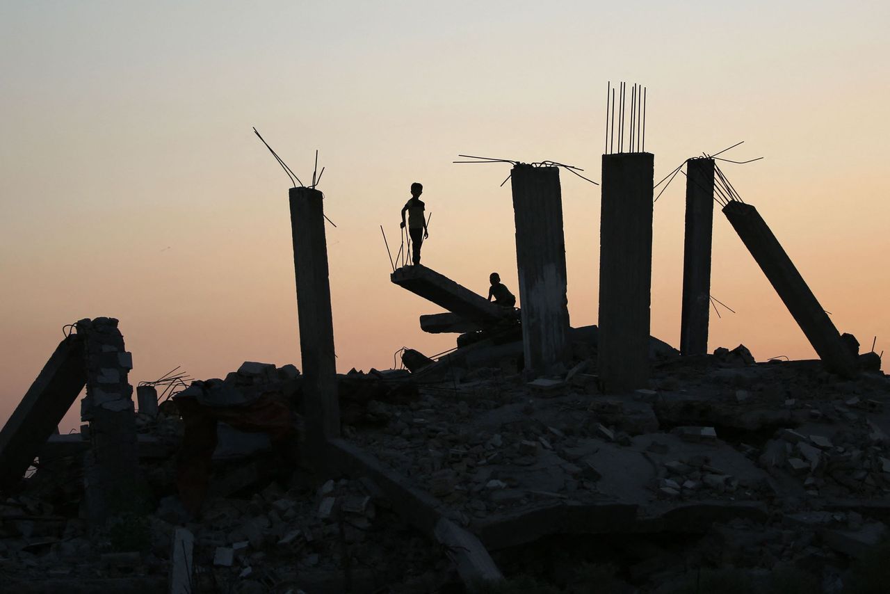 Verwoesting en veerkracht: Gaza's gebroken skyline in beeld
