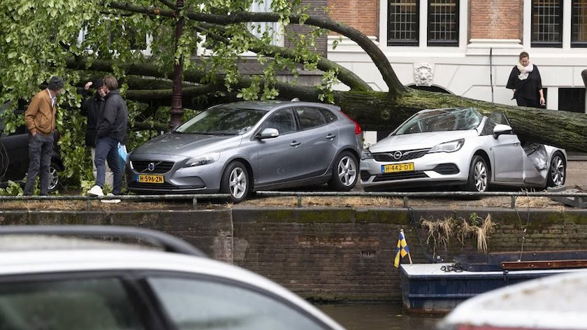 Verzekeraars betaalden minder aan klimaatschade dan jaar eerder