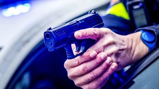 Politie lost waarschuwingsschot bij arrestatie
