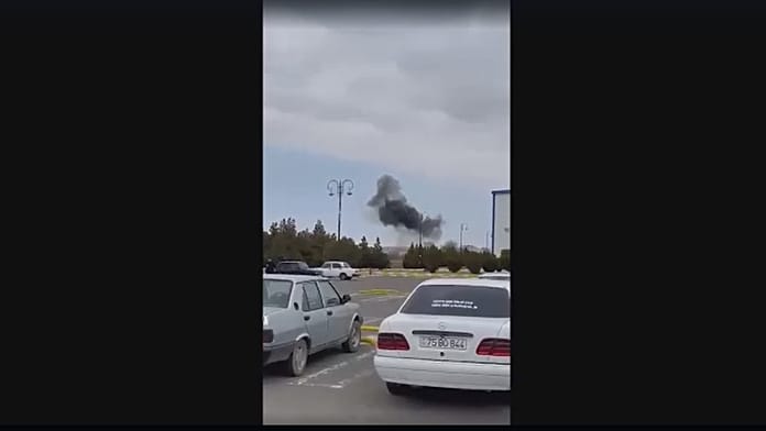 Watch: Drone strike hits Nakhchivan airport in Azerbaijan