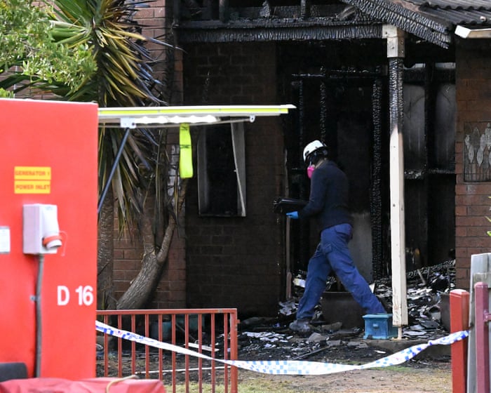 Three-year-old boy dies in Melbourne house fire with father badly burned during rescue attempt