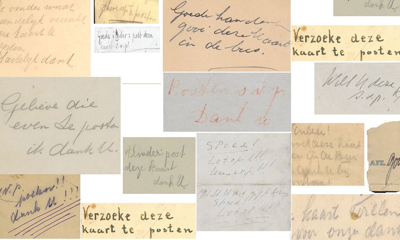 ‘Van hier de laatste groeten’: dit stond er in de talloze afscheidsbriefjes die gedeporteerden uit de trein richting Auschwitz gooiden