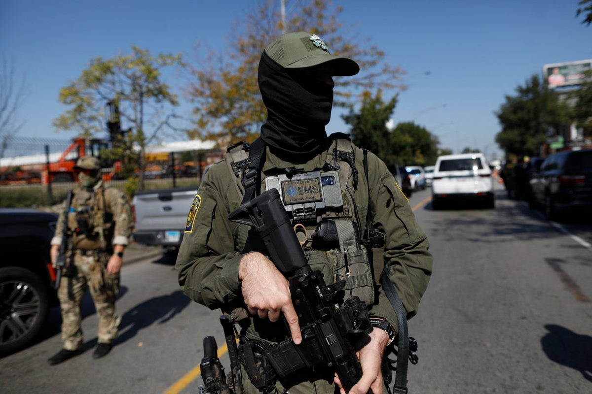 Two people charged after cars driven into border patrol agents’ vehicle in Chicago