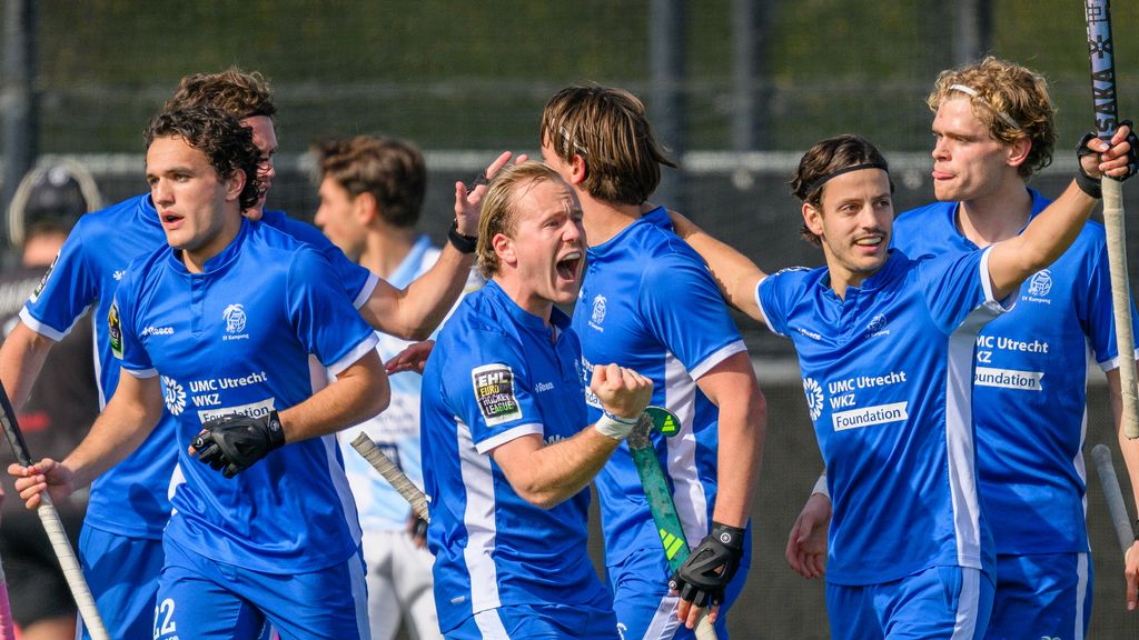 Kampong maakt EHL-finale onnodig spannend, maar wint toch van Gantoise