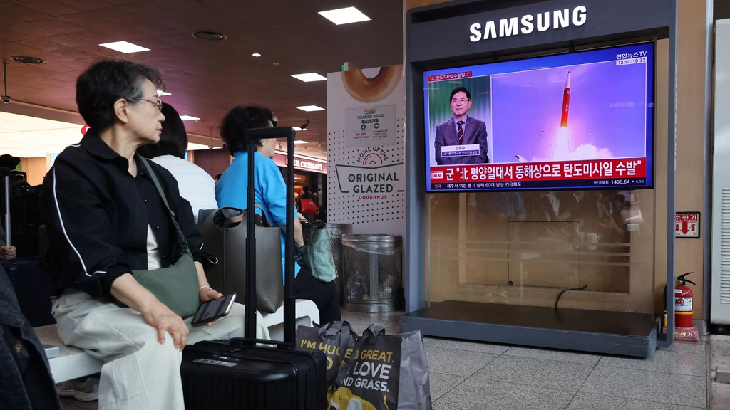 Noord-Korea vuurt ballistische raketten af richting zee