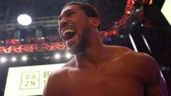 Joshua's emotional win over Prenga in pictures