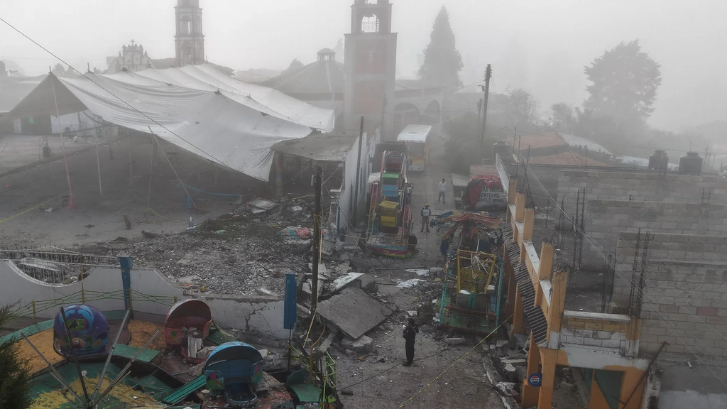 Tientallen slachtoffers door vuurwerkexplosie bij kerk in Mexico
