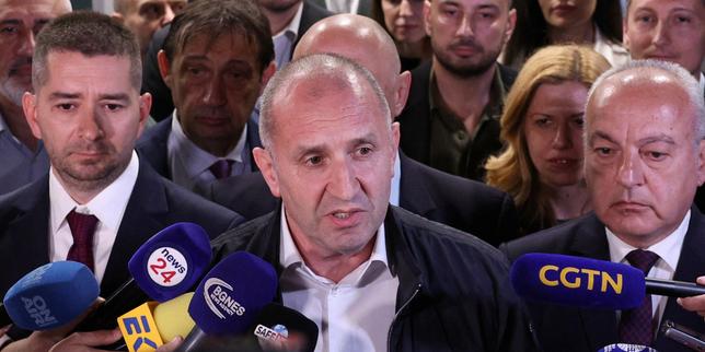 Bulgaria's former president Radev tops parliamentary vote