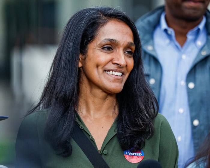 In LA mayor’s race, Nithya Raman makes up ground on Spencer Pratt in contest to face Karen Bass – as it happened