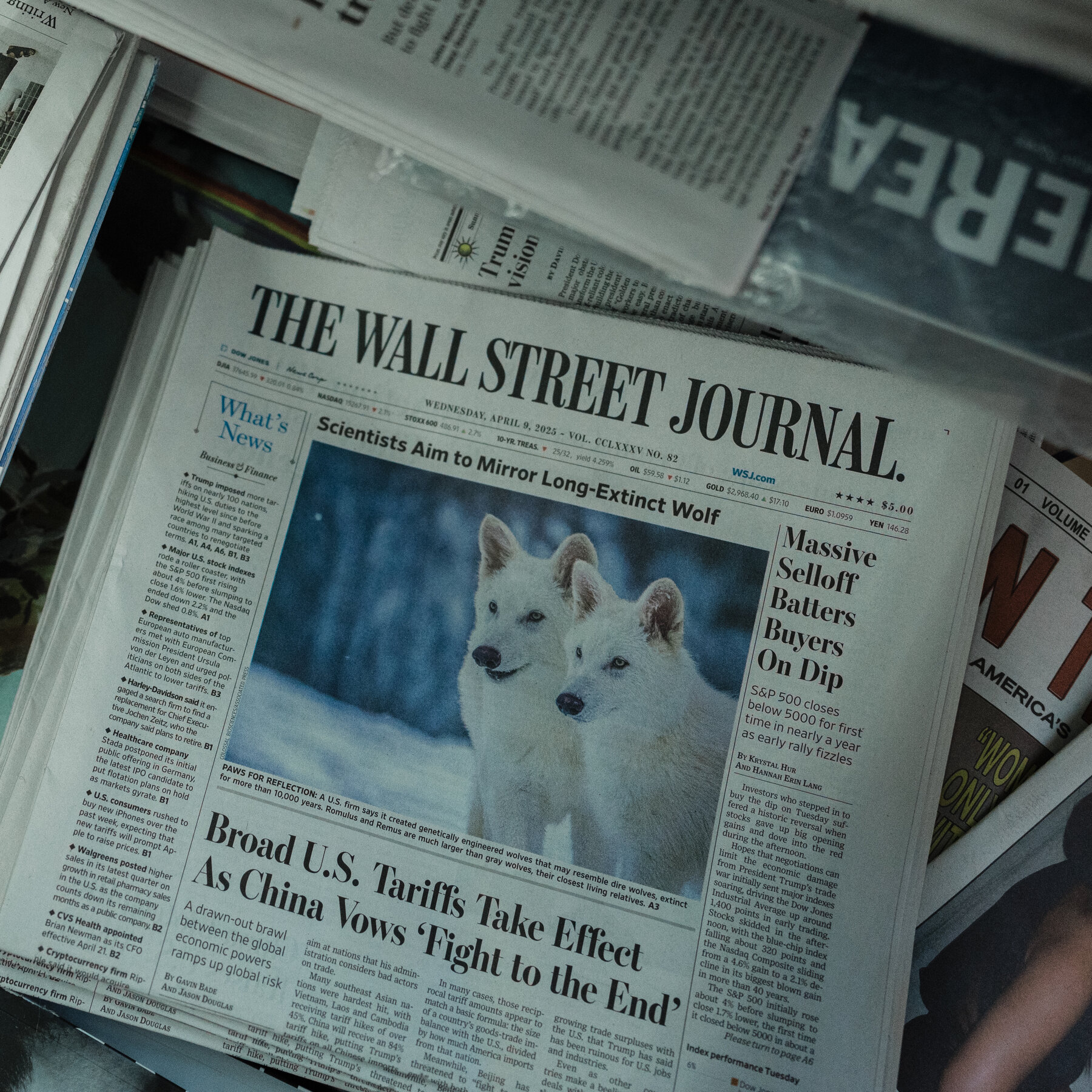 Judge Dismisses Trump’s Suit Over WSJ Report on Birthday Card to Epstein