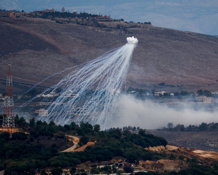 Israel using white phosphorus to scorch earth in south Lebanon, researcher says