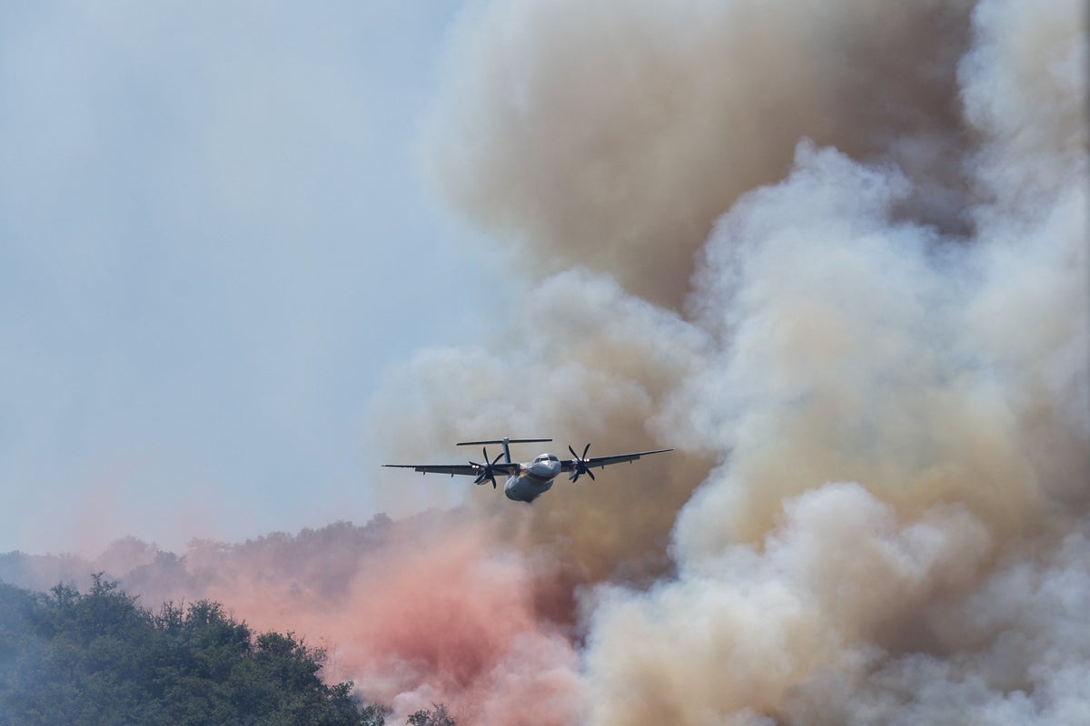 Firefighter killed while battling wildfire in the French Alps amid deadly heatwave