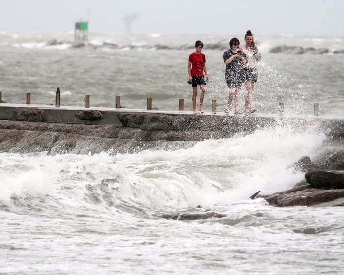 Tropical Storm Arthur downgraded from cyclone as it makes landfall in Texas