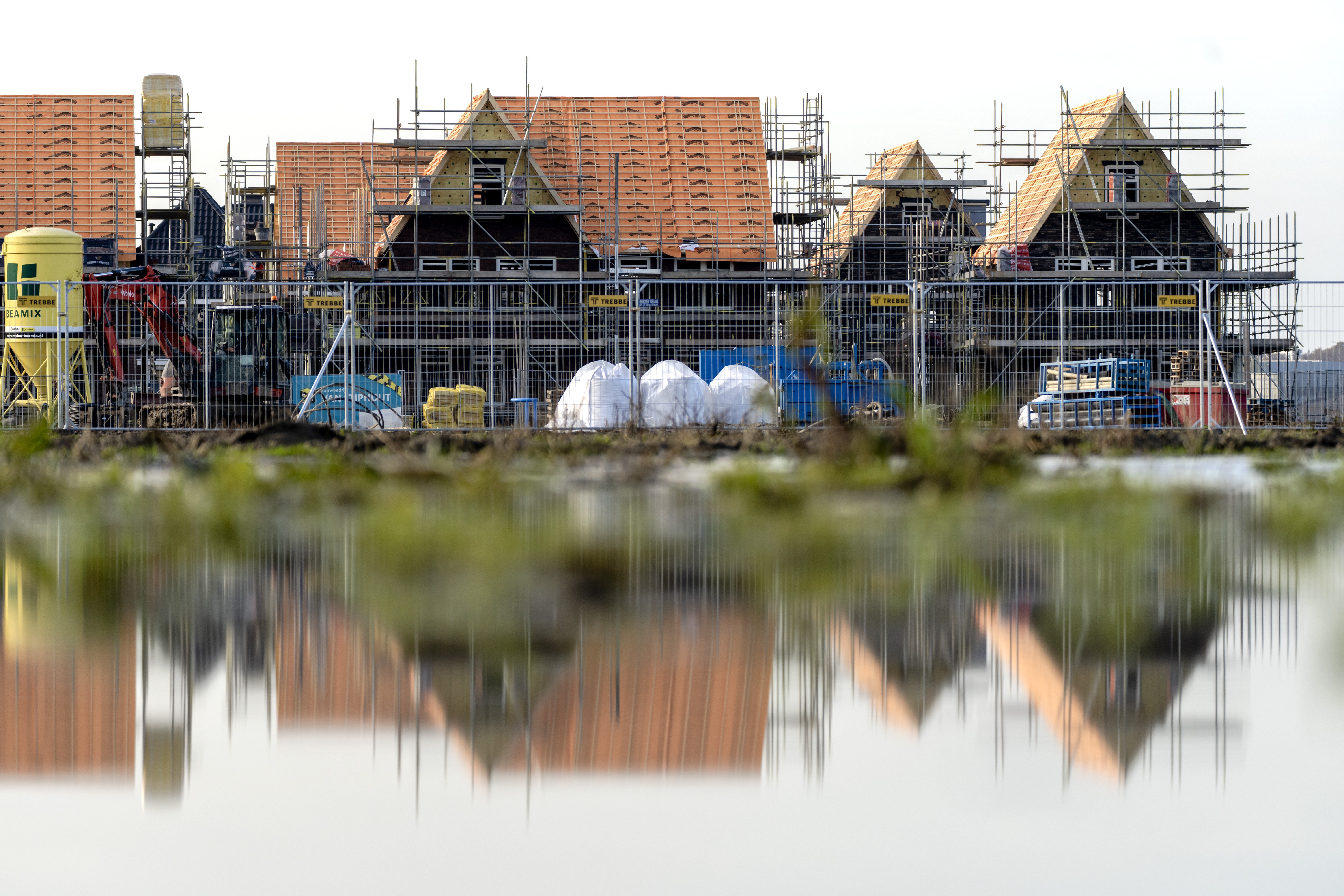 Bank verwacht meer opgeleverde huizen in 2026 en 2027: ‘Maar afname moet eerst nog worden goedgemaakt’