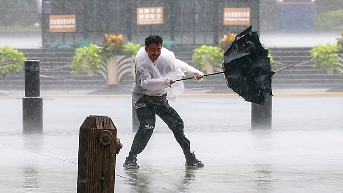 Over 1 million evacuated as Typhoon Dolphin hits China