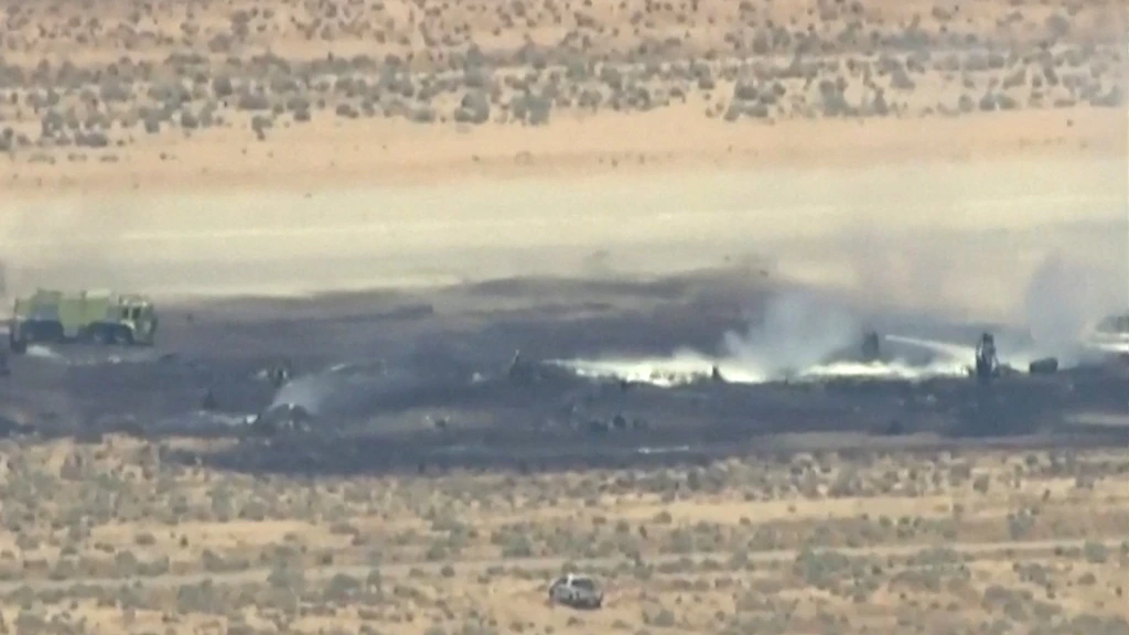 Acht doden bij crash B-52-bommenwerper in Californië
