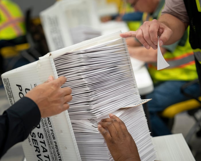 US judge blocks Trump administration’s bid to restrict mail-in voting