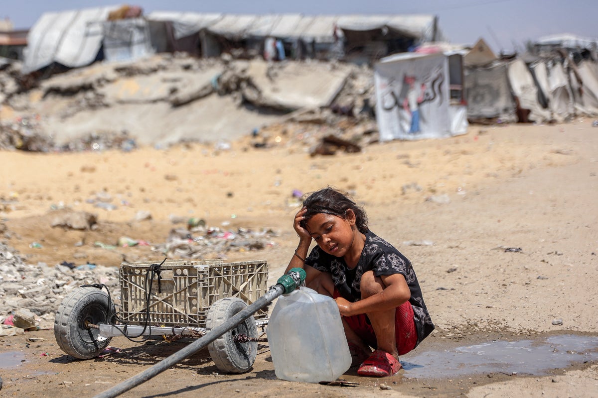 Gaza’s lost generation: children forced into hard labour to avoid starvation
