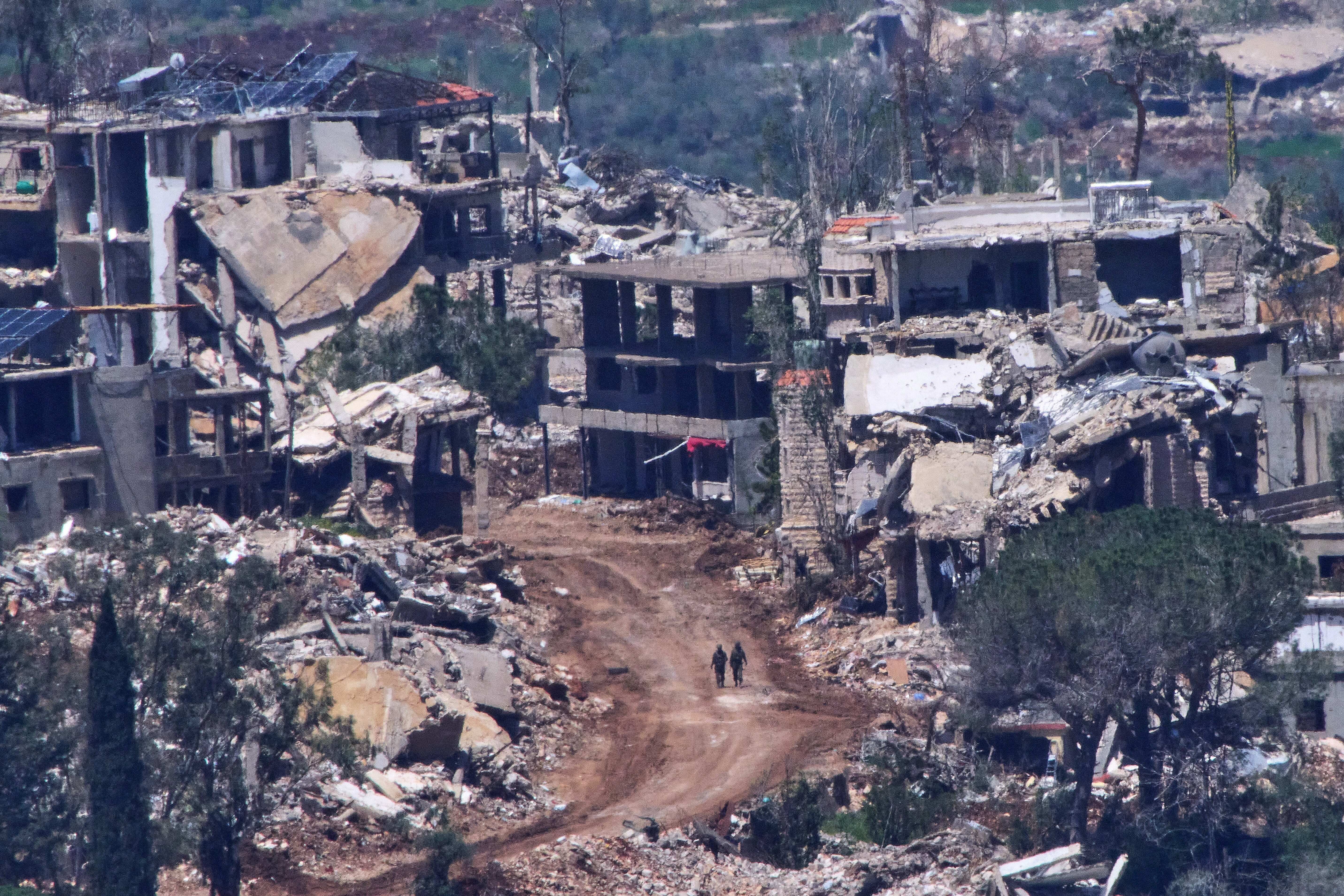 Mirroring Gaza, Israel is destroying towns and villages in southern Lebanon
