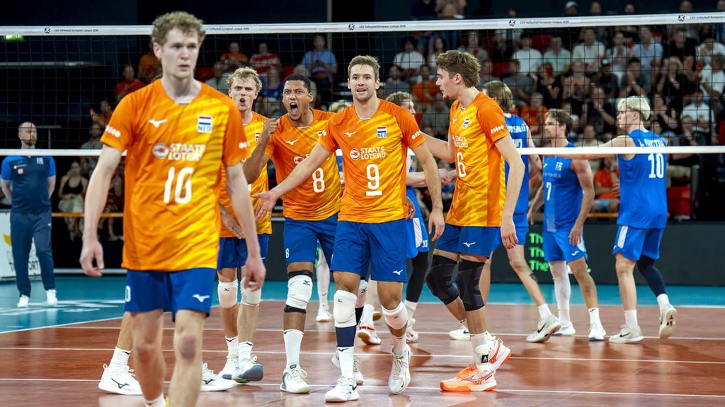 Volleyballers grijpen naast eindzege European League en plek in Nations League