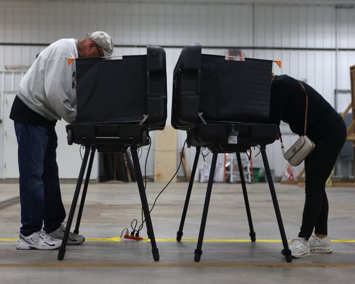 Primary elections: crucial showdowns set in Ohio; Indiana races yield ‘big night for Maga’ as Trump asserts control of party – as it happened