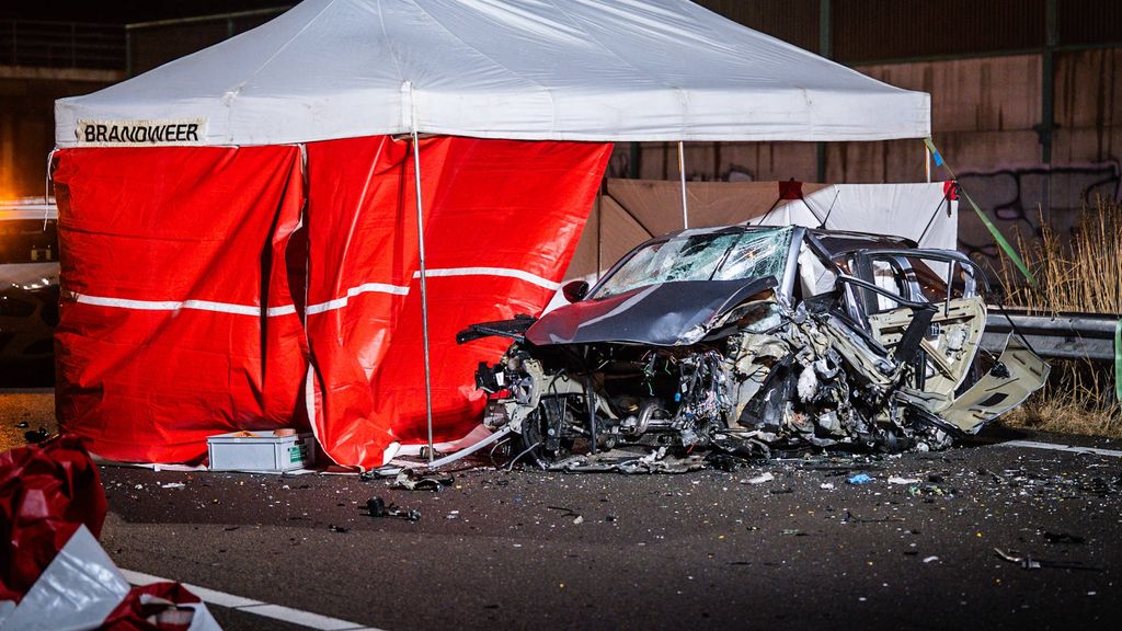 81-jarige spookrijder omgekomen bij ongeluk op de A59, twee anderen gewond