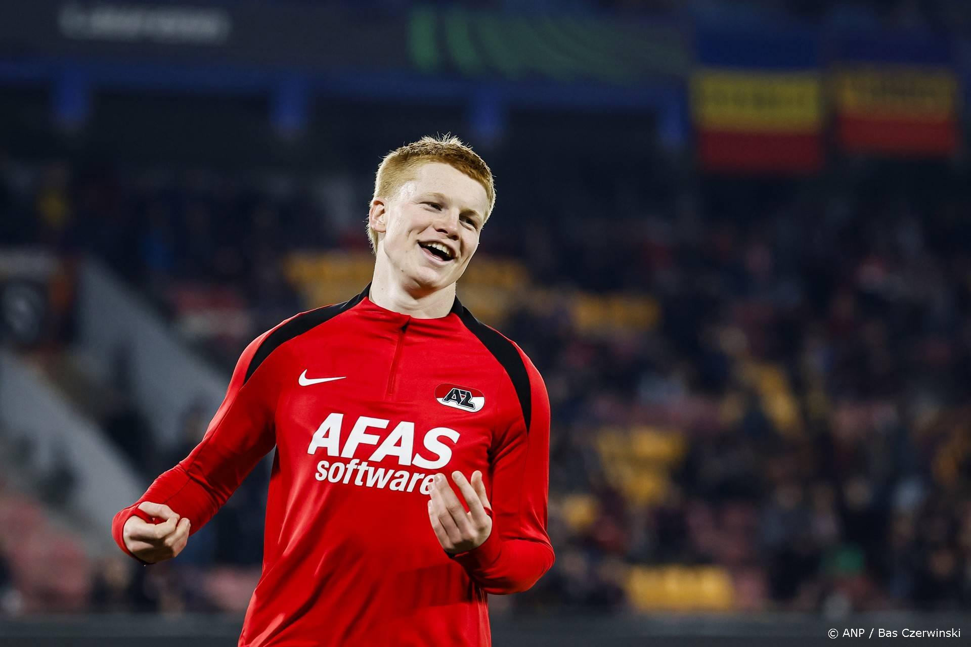 AZ-middenvelder Smit (20) debuteert in selectie Nederlands elftal