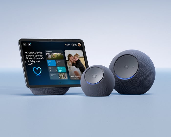 ‘Alright mate?’: Amazon pins UK hopes on AI upgrade of Alexa