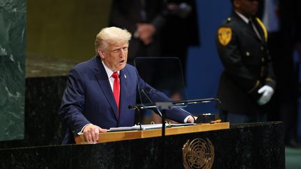 Reconnaître un Etat de Palestine revient à "récompenser les terroristes du Hamas", lance Donald Trump devant l'ONU
