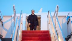 Zelensky to press Trump on air defences while in Washington