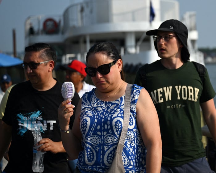 Brutal heatwave scorches eastern US ahead of Fourth of July weekend