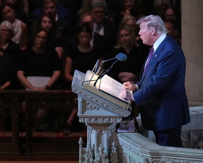 Trump praises Lindsey Graham as a ‘true American original’ in eulogy at Washington DC funeral service – latest updates