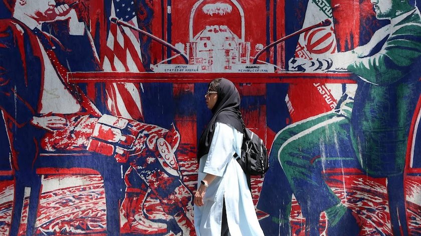Iran zegt op dit moment niet in gesprek te zijn met VS